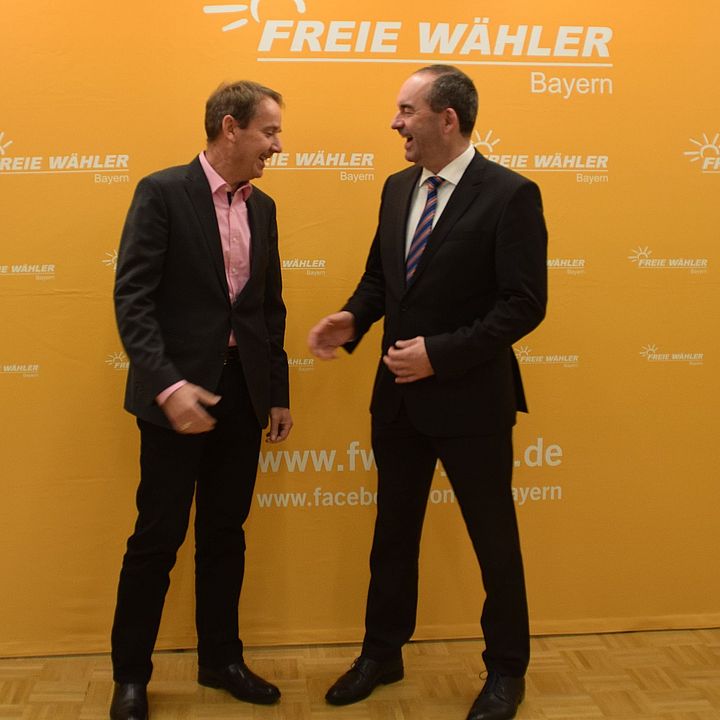 Georg Kestler und Hubert Aiwanger