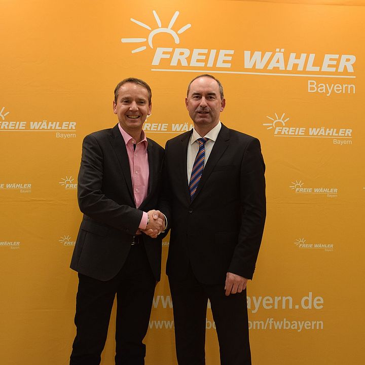 Georg Kestler und Hubert Aiwanger